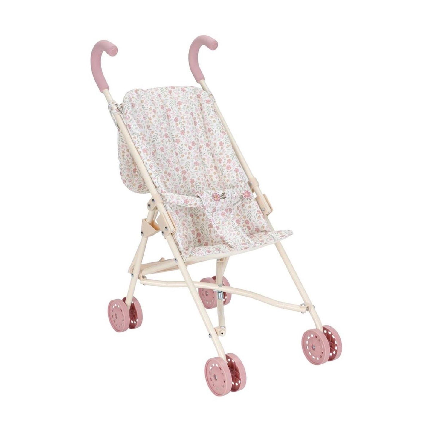 Petite poupée hollandaise buggy fleurs douces