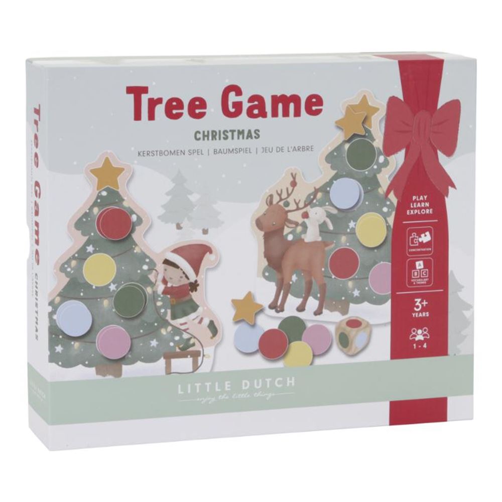 Little Dutch - Jeu d'arbres de Noël 3+