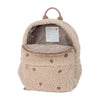 Sac à dos en peluche Little Dutch taupe