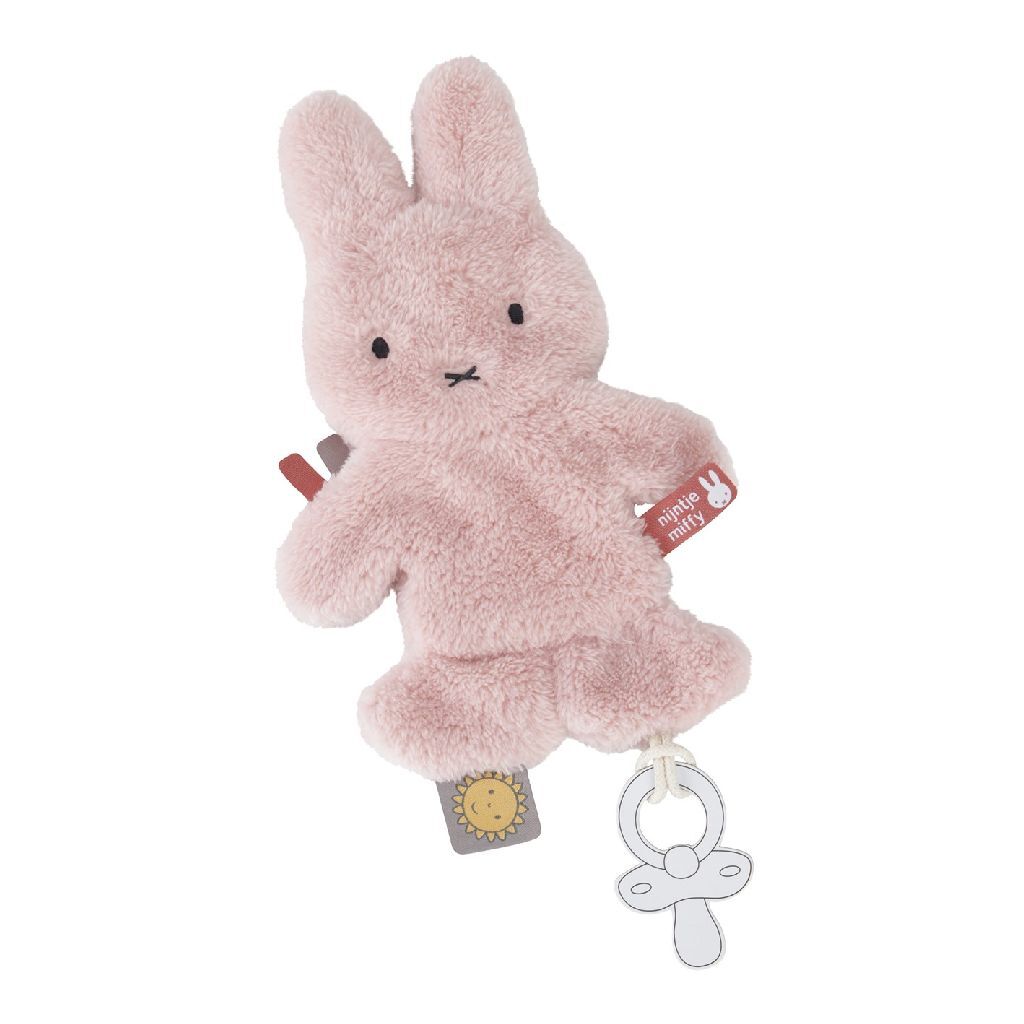 Chiffon sucette moelleux Miffy rose