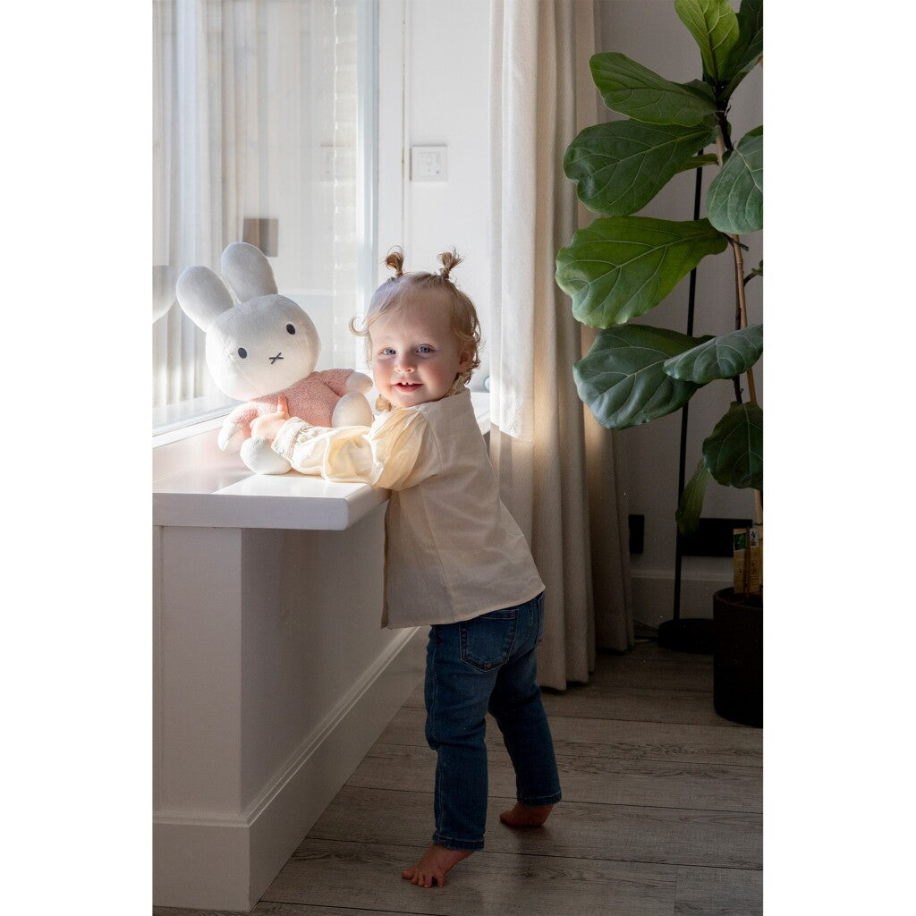 Miffy peluche 35 cm rose