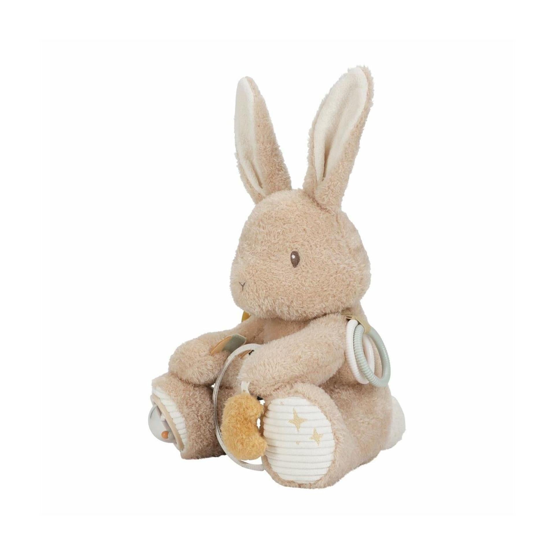 Peluche d'activité Little Dutch lapin en peluche