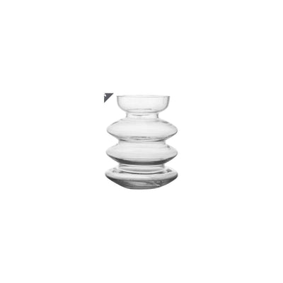B-living vase verre aline ø15,7xh25,3cm clair