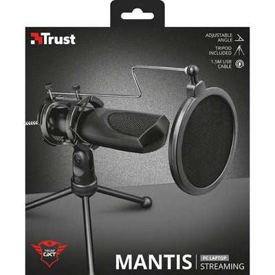 Trust Trust GXT 232 MANTIS USB Streaming Microphone noir