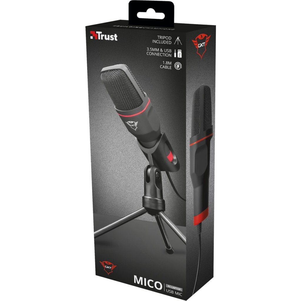 Trust Trust GXT 212 MICO USB Microphone Black Red