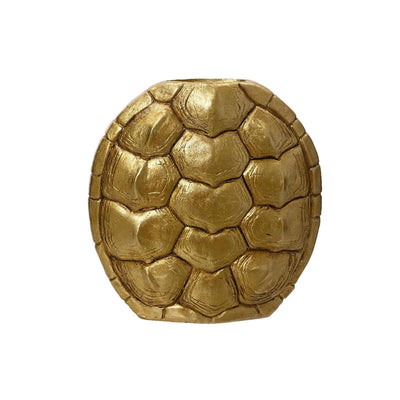 Vase Decoris tortue or 24,4x9,2x24,8cm
