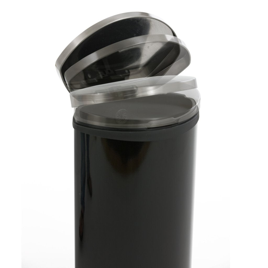 Eko eko shell bin pédal bin 30l noir