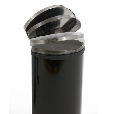 Eko eko shell bin pédal bin 30l noir
