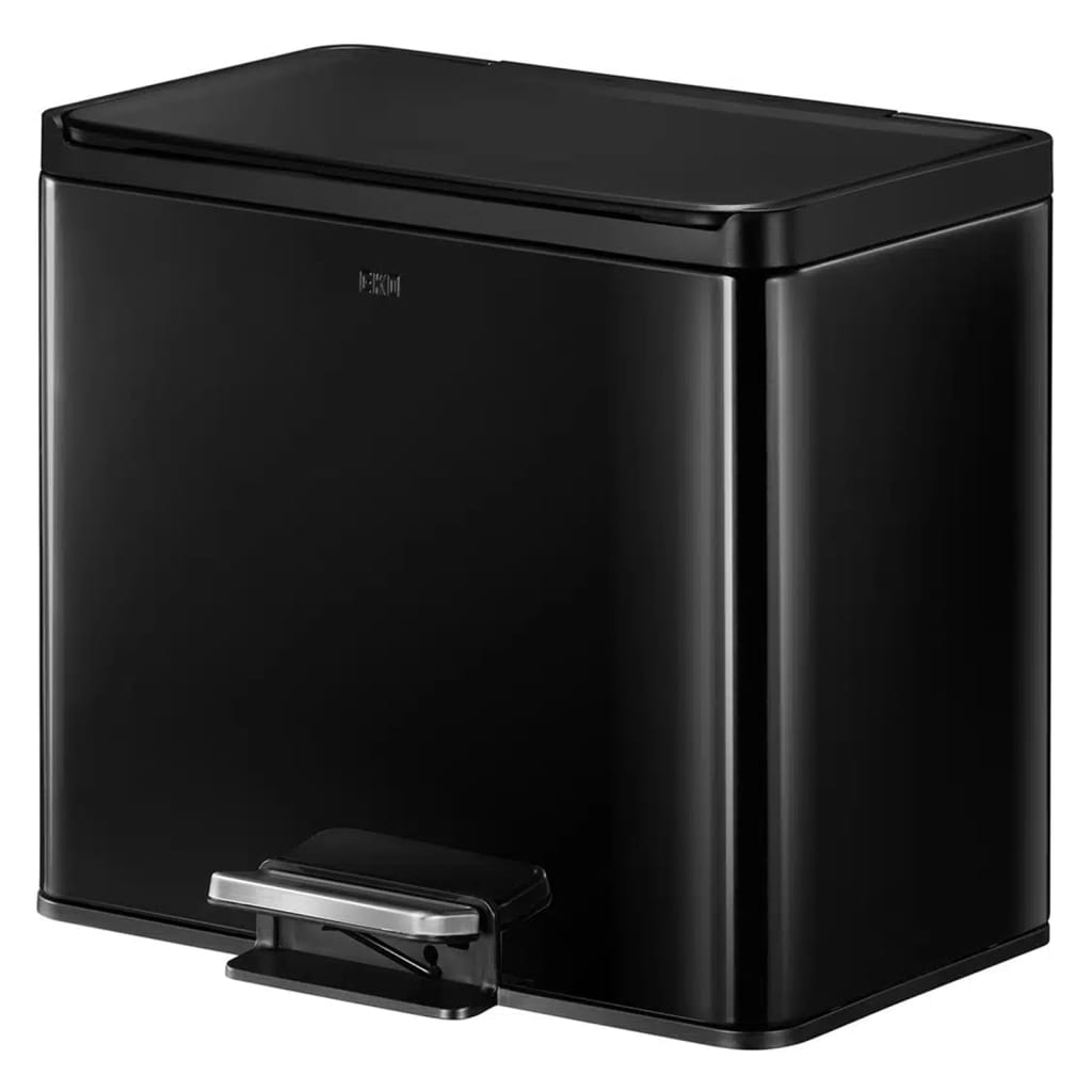 Eko Eko Pedal Bin Essential 2x15 L noir