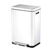 Eko Eko X-Cube Pedal Bin 2x20L White