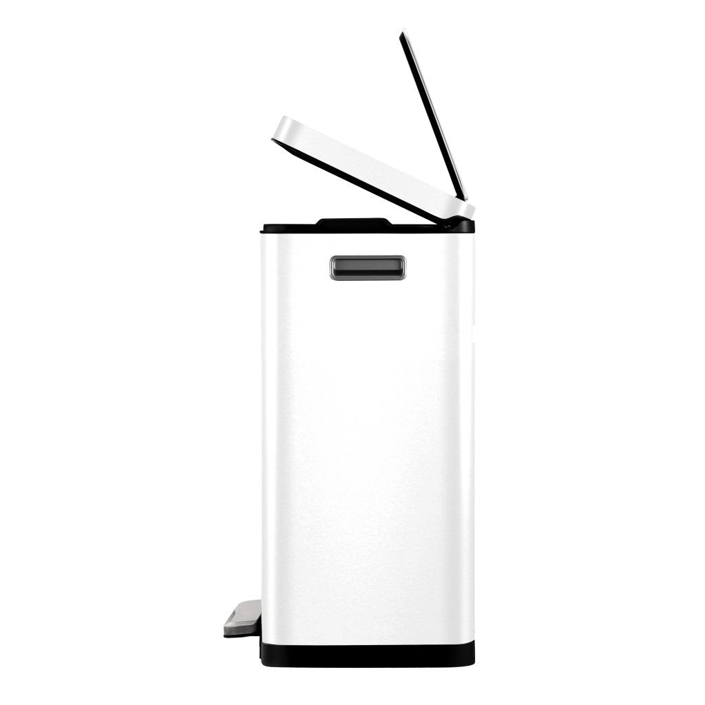 Eko Eko X-Cube Pedal Bin 2x20L White