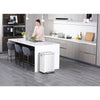 Eko Eko X-Cube Pedal Bin 2x20L White