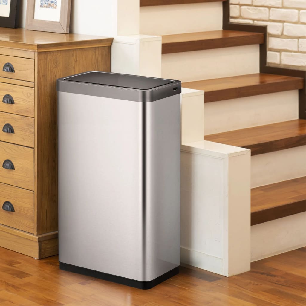 Eko Eko Garbage Can avec Sensor x 80 L Matt Silver -Colored