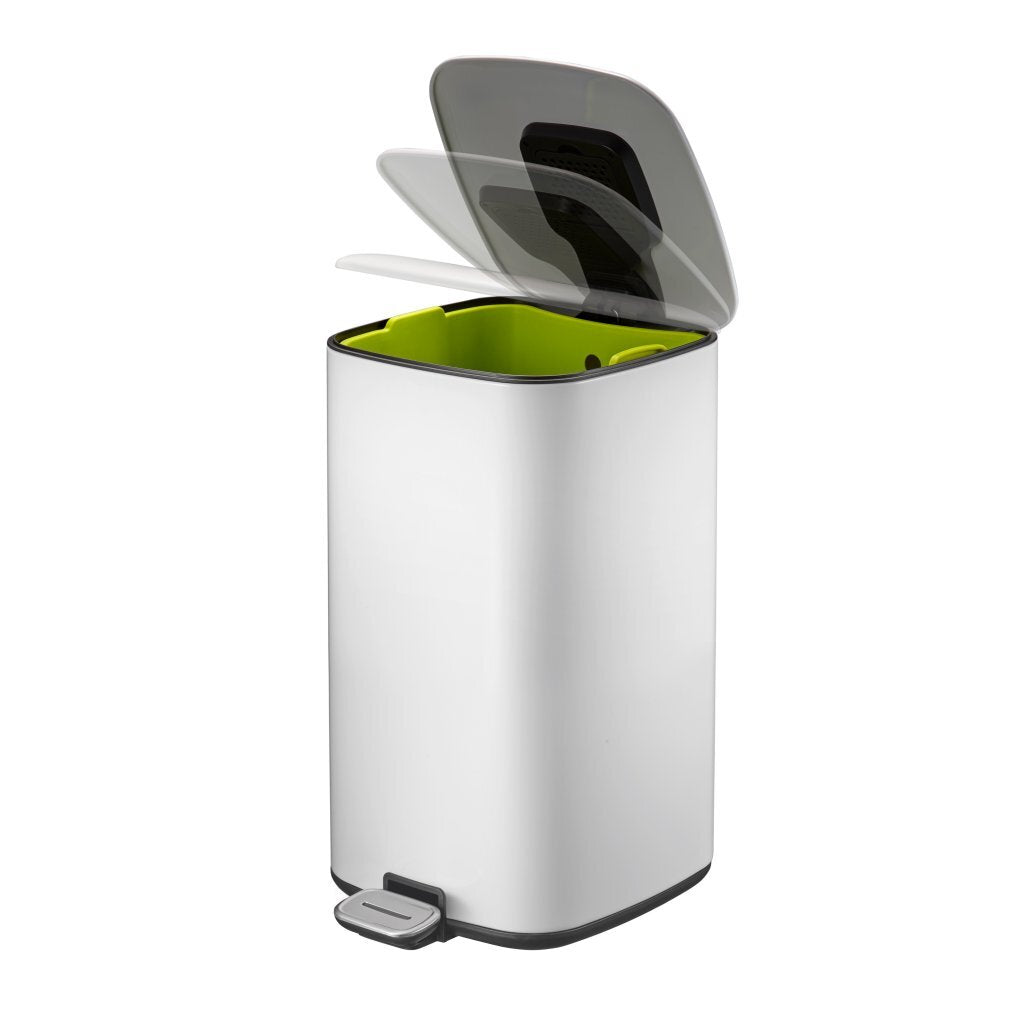 Eko Eko Regent pédale seau 12l blanc