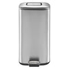 Eko Eko Pedal Bin Rains 20 L Mat Silver Colored