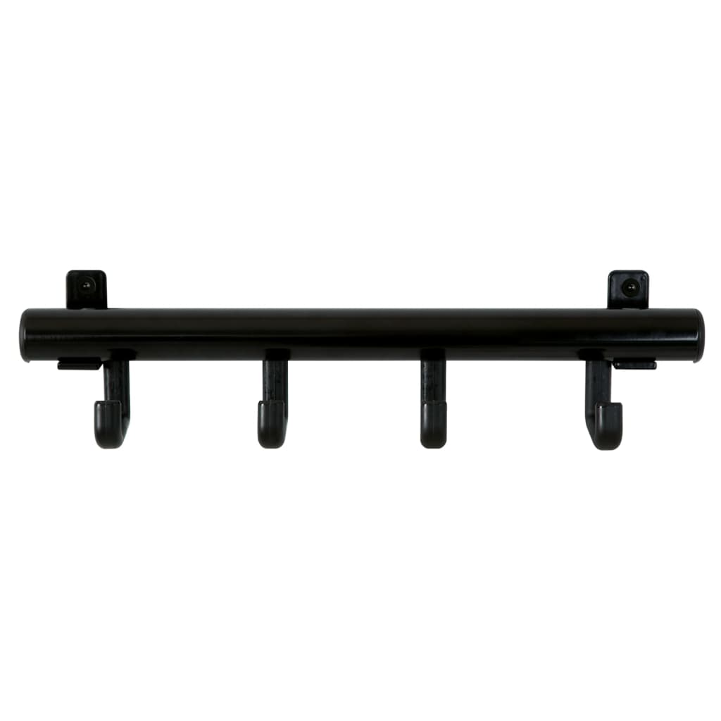 Rack en manteau en V-parts avec 4 haken techno 4 noir