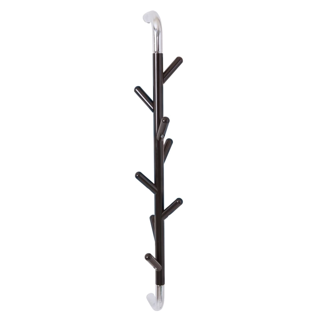 Rack en manteau en V-Part avec 8 crochets Linair Black