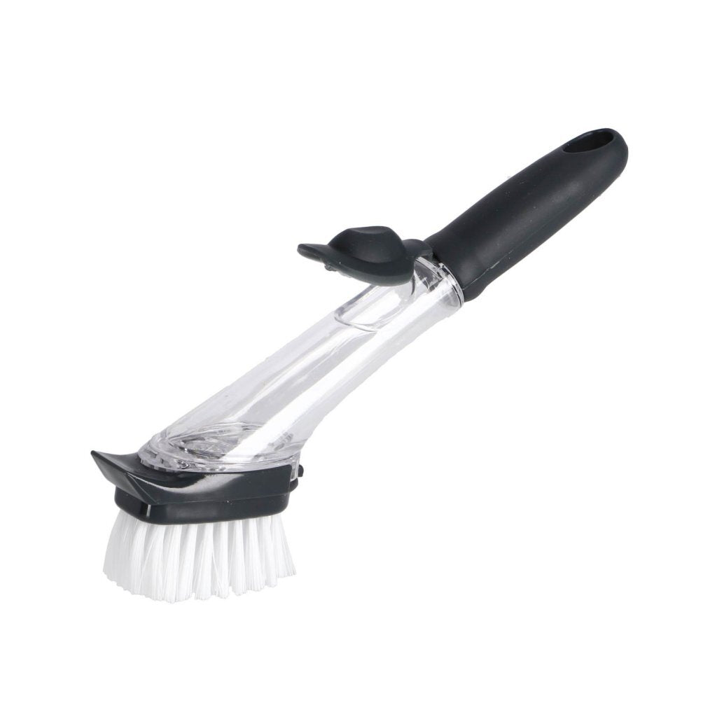 Brosse à lave-vaisselle avec distributeur et éponge
