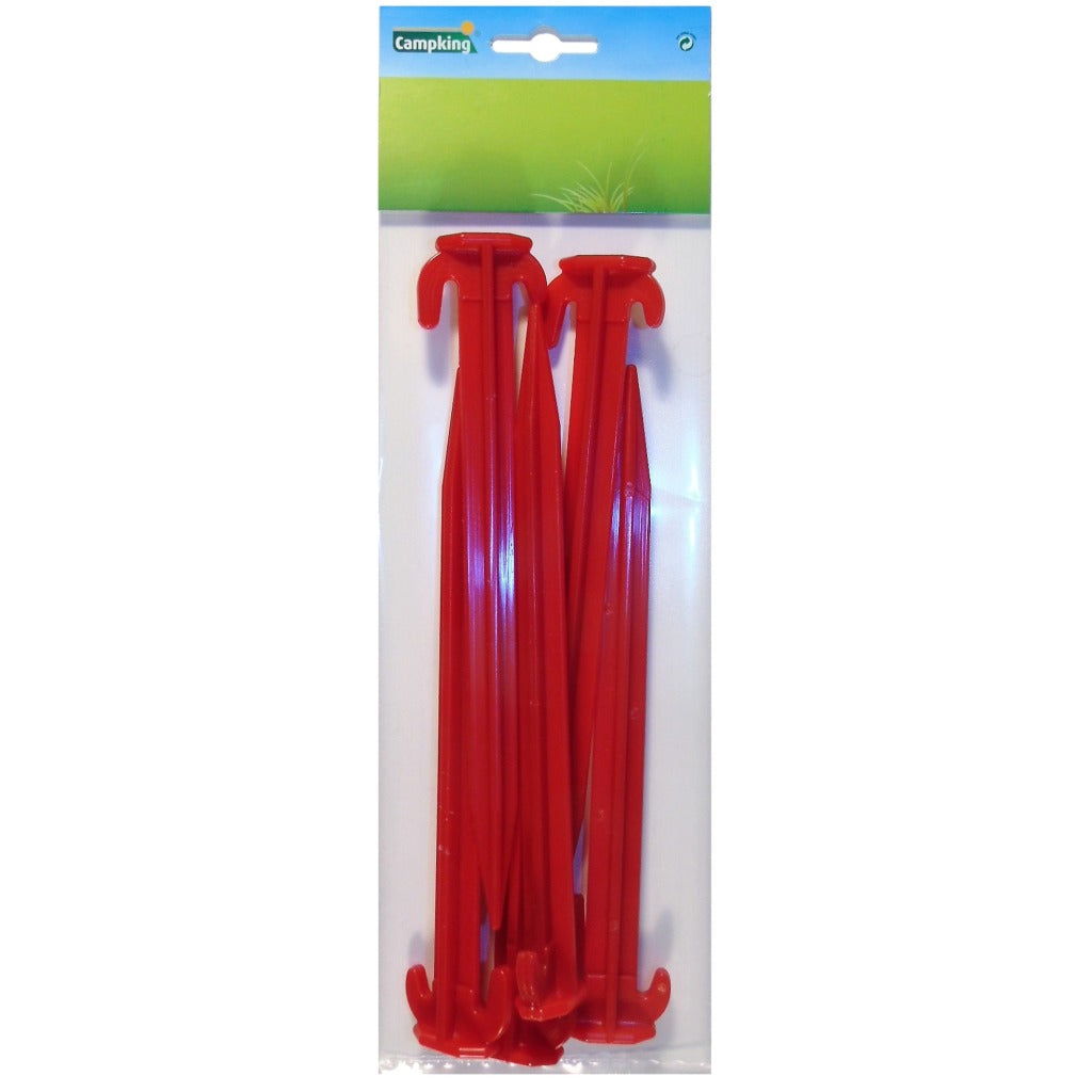 Camping campking 6x tente en plastique saring 20 cm