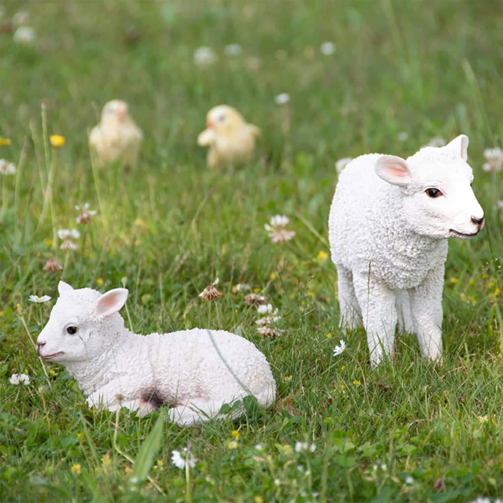 Esschert Design Esschert Design Lamb se trouvant 17.6x10.8x10.5 cm