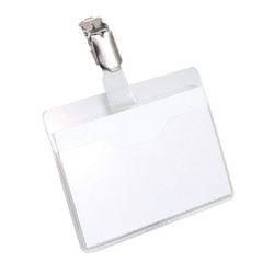 Badge nominatif durable 8106-19 transparent