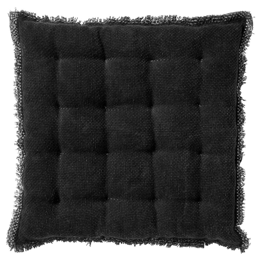 Décor hollandais décor néerlandais Burto chaise coussin 40x40 cm corbeau