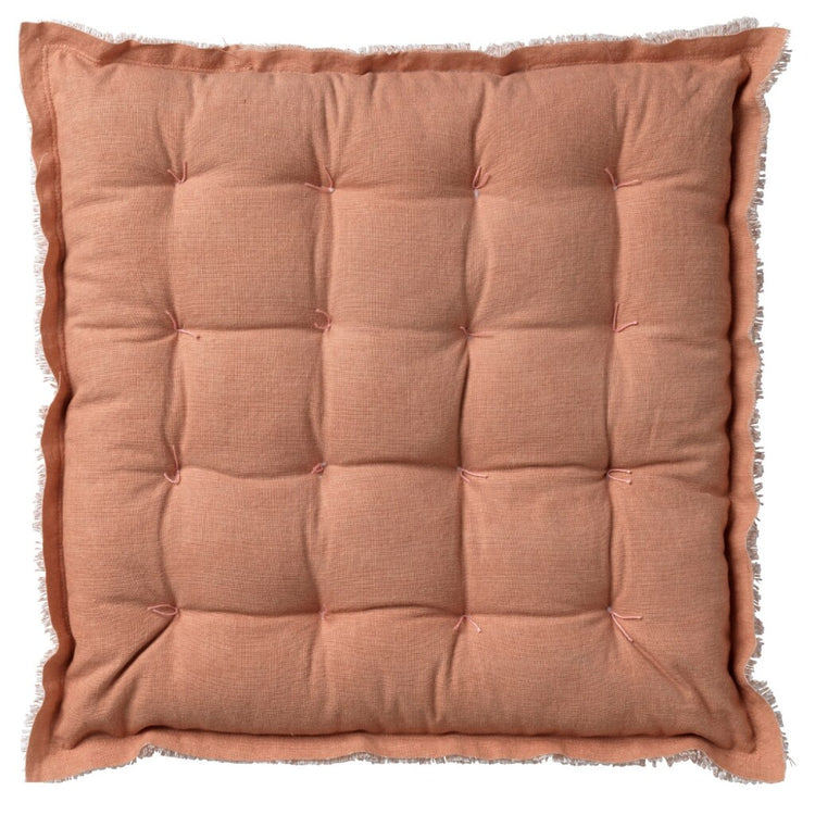 Décor néerlandais décor néerlandais burto chaise coussin 40x40 cm argile en sourdine