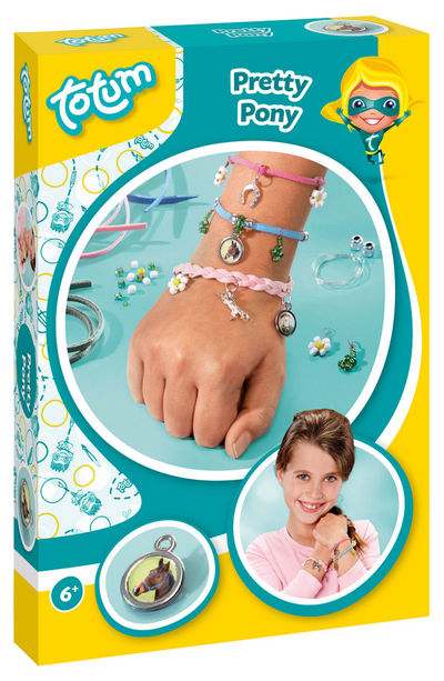 Bracelets de fabrication de totum avec des voitures à cheval