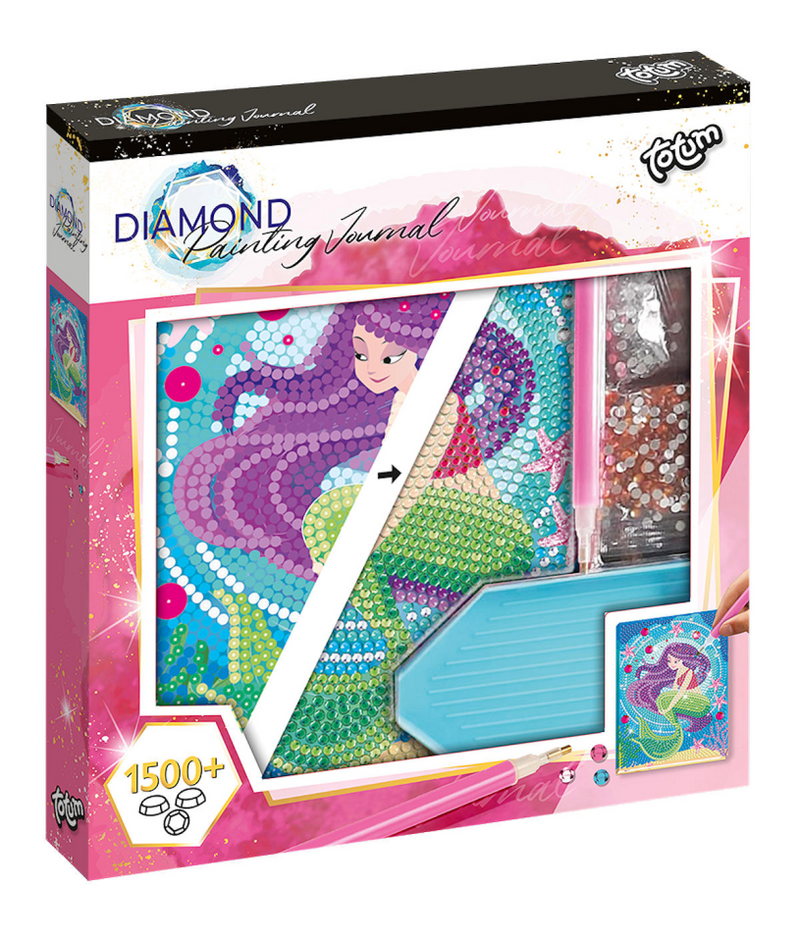 Total Diamond Painting Notebook sirène