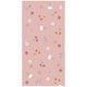 Little Dutch Pink Flowers serviette de plage 60x120 cm rose clair