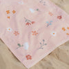 Little Dutch Pink Flowers serviette de plage 60x120 cm rose clair