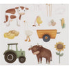Petite ferme hollandaise de stickers vitrine