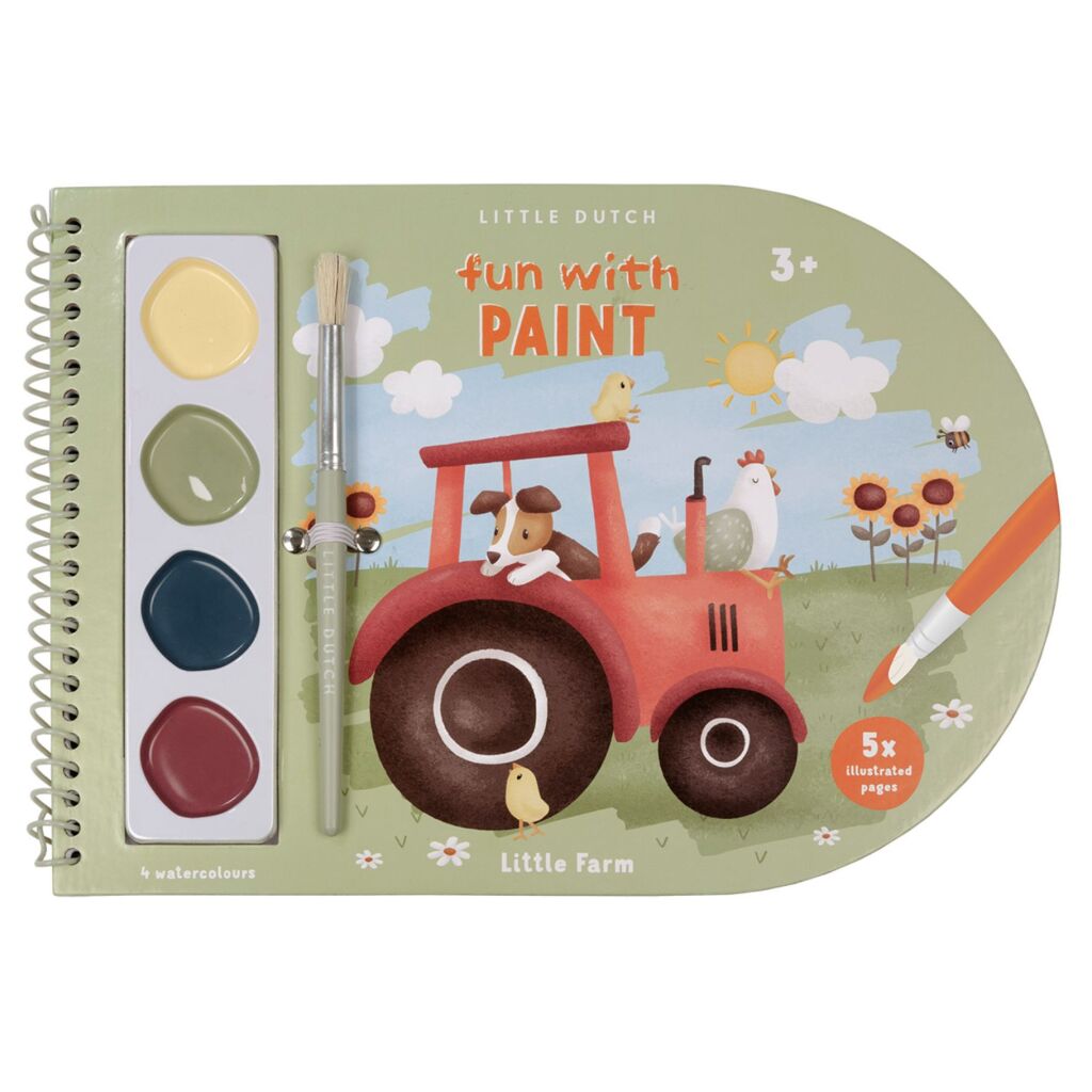 Little Dutch Paint Book Farm