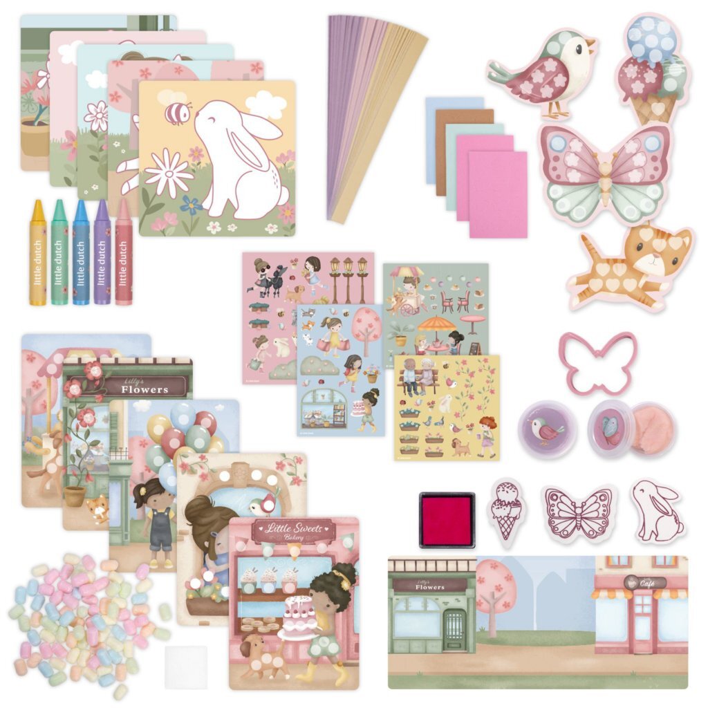 Boîte de créativité Little Dutch Rosa XL