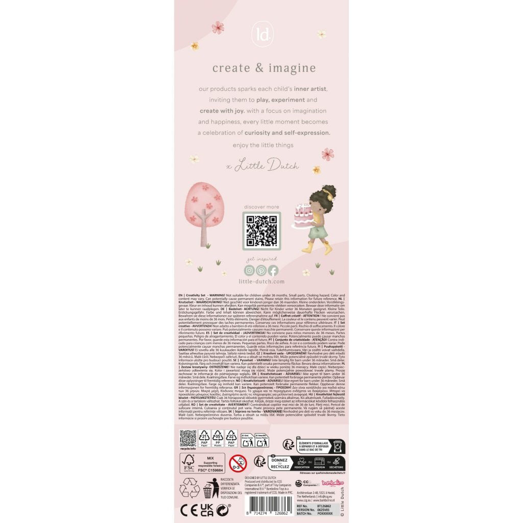 Boîte de créativité Little Dutch Rosa XL