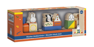 Les jouets bambolino bloquent le trains en bois