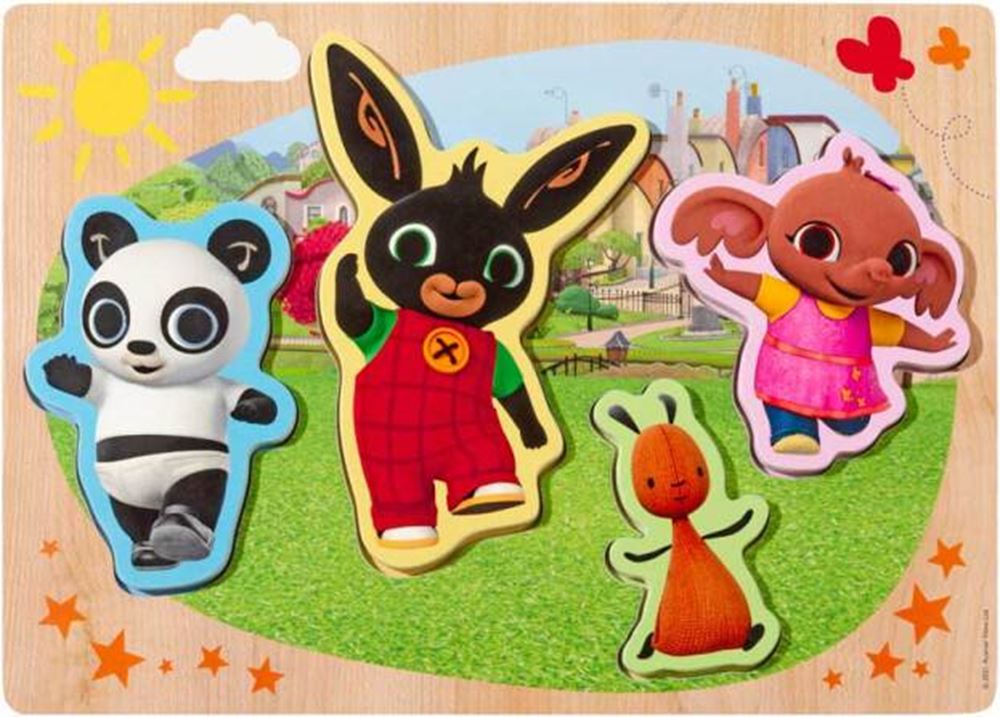 Bambolino Toys Puzzle de forme en bois, 5e.
