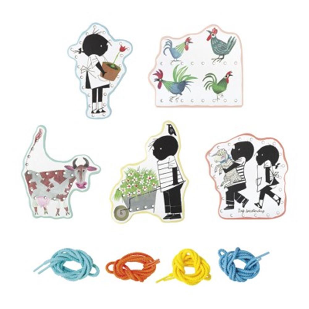 Cartes de laçage Jip Fiep Westdorp Janneke