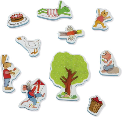 Bambolino joue le monde des figurines de mousse de grenouille