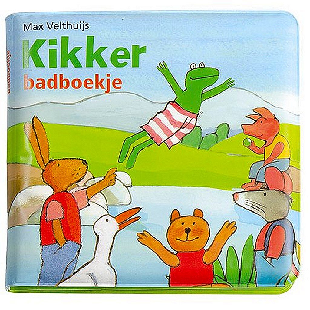 Frog Frog Bath Book avec Piepertje