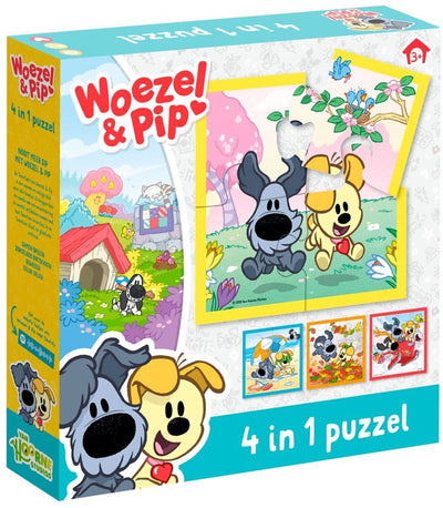 Bambolino Toys Wezel Pip 4-1 Puzzle