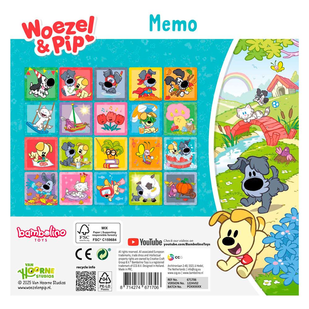 Bambolino Toys Woezel Pip Memo