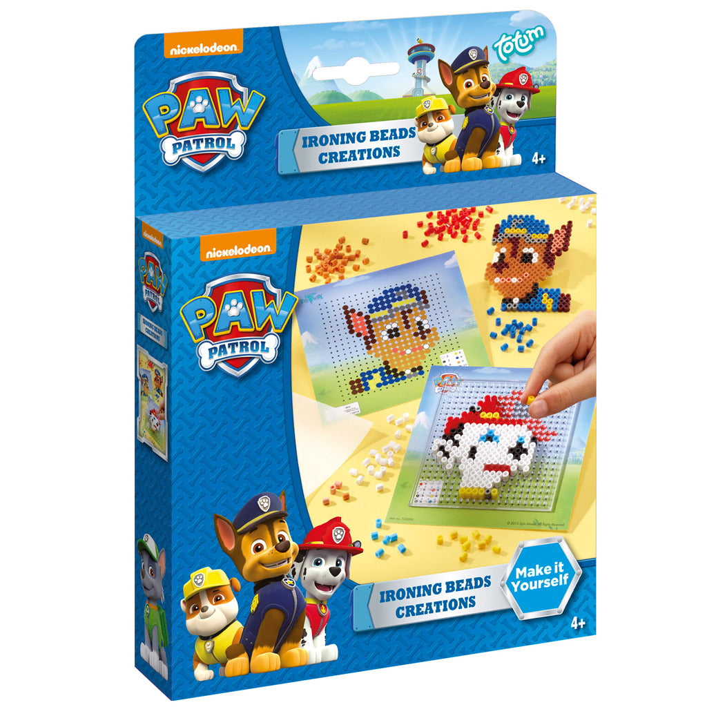 Totum Paw Patrol créatif avec des perles de repassage
