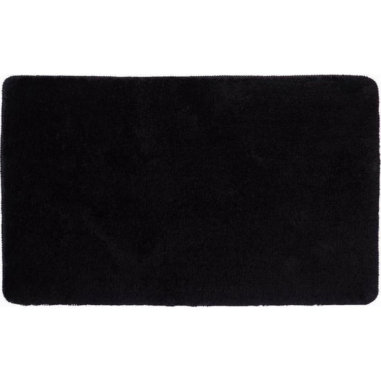 Maison hollandaise maison hollandaise cote d #039;azur tapis de bain 60x90 cm noir