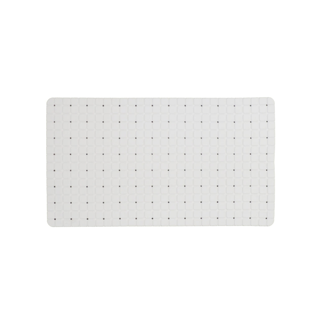 Maison néerlandaise House House Anti -slip Mat de douche 69x39 cm blanc
