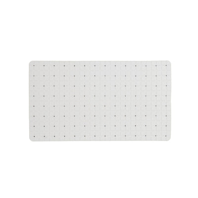 Maison néerlandaise House House Anti -slip Mat de douche 69x39 cm blanc