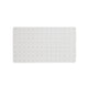 Maison néerlandaise House House Anti -slip Mat de douche 69x39 cm blanc