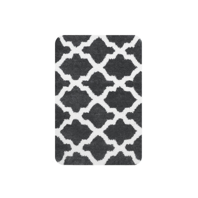 Maison hollandaise House House Bath Mat Toulon 60x90 cm noir