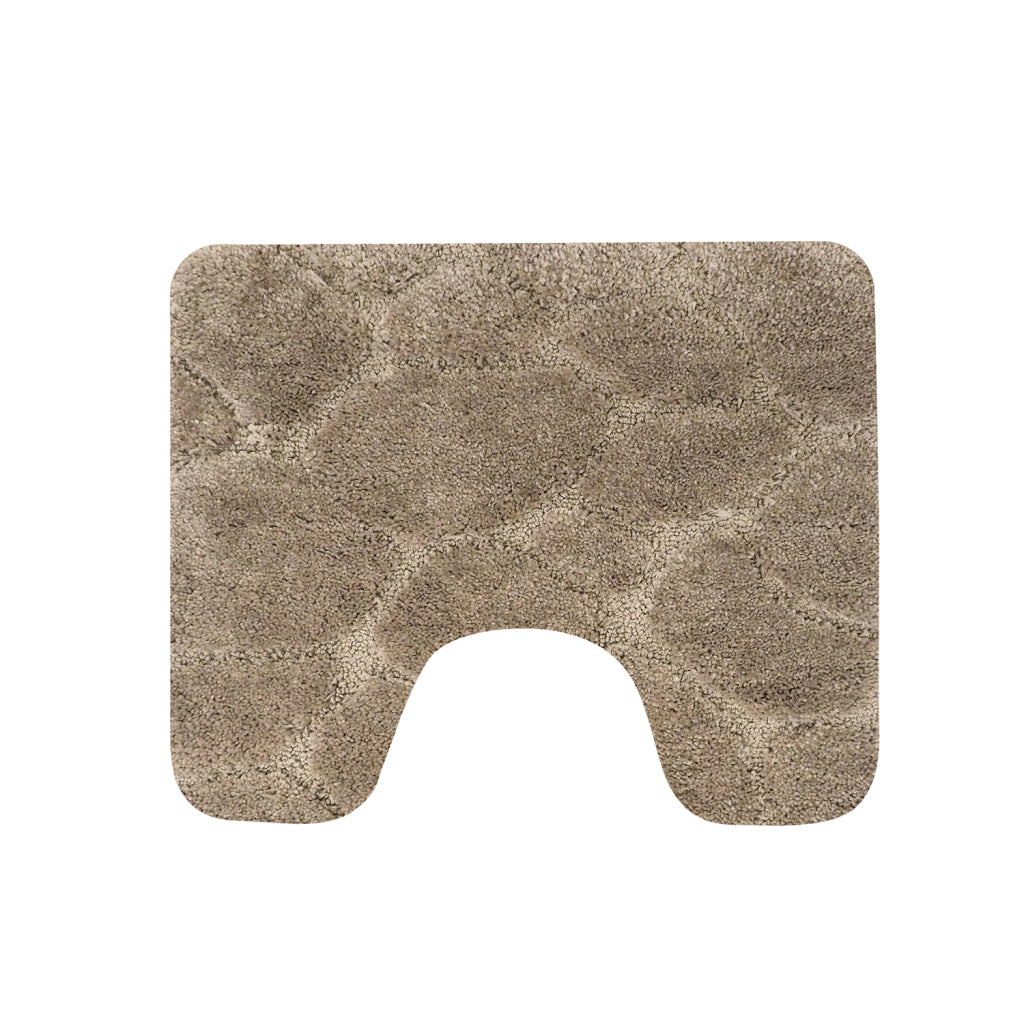 Maison néerlandaise House House Toilet Mat Calais 60x50 cm Gray