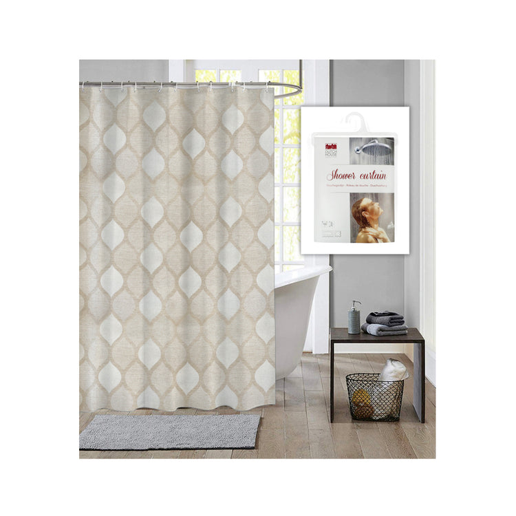 Maison hollandaise Herlandais House Curtain Brest 180x200 cm Brown